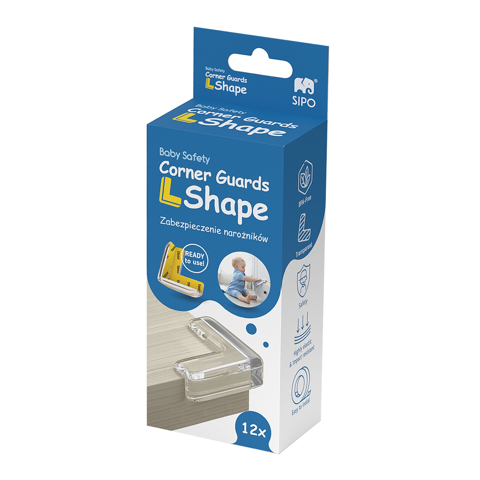 L-shaped corner guard set, 12 pcs - Image 12