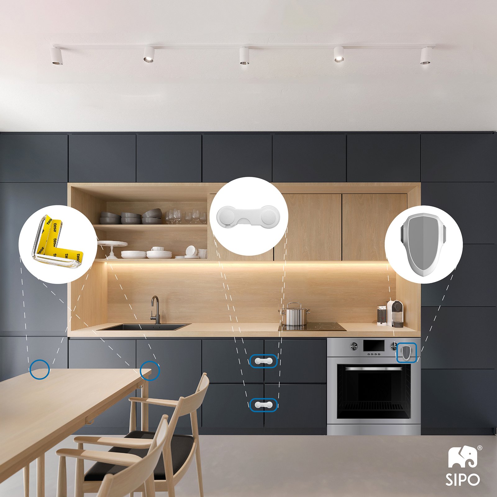L-shaped corner guard set, 12 pcs - Image 13