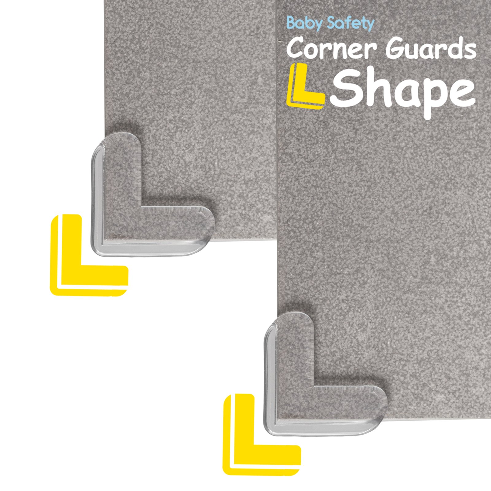 L-shaped corner guard set, 12 pcs - Image 3