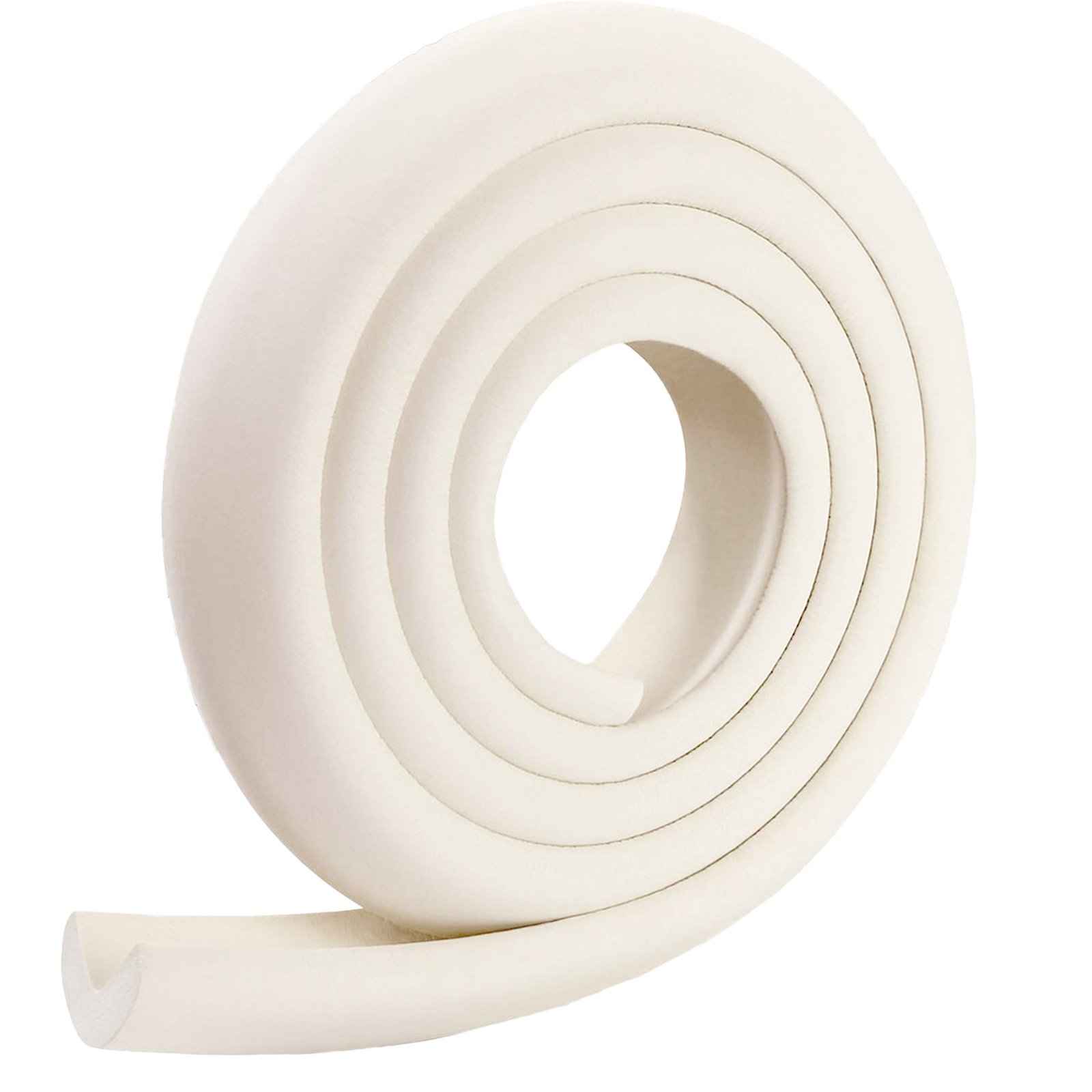 Foam safety tape for sharp furniture edges, L-shaped, ecru, 1 pc - Image 13