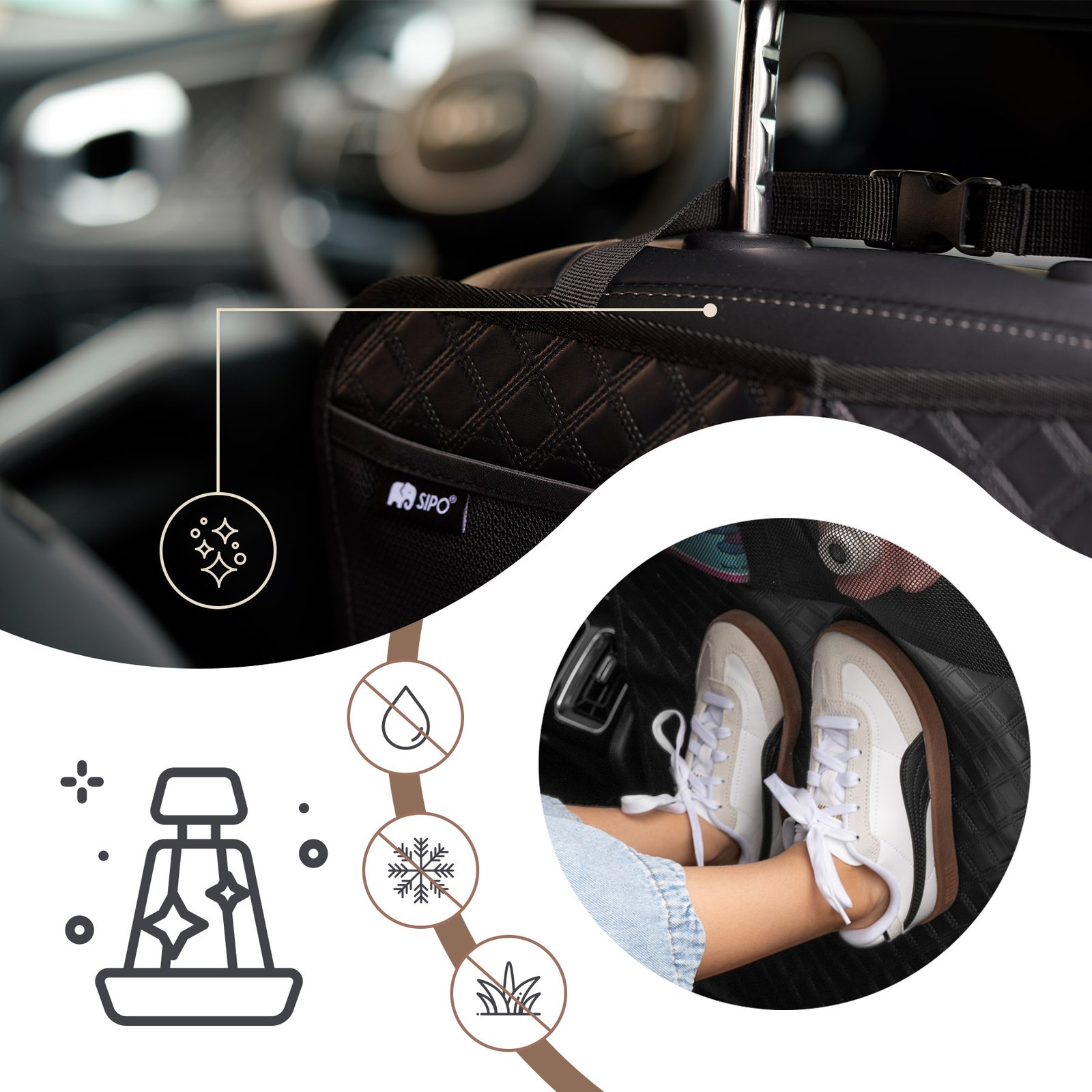 Car seat protector mat - Image 3