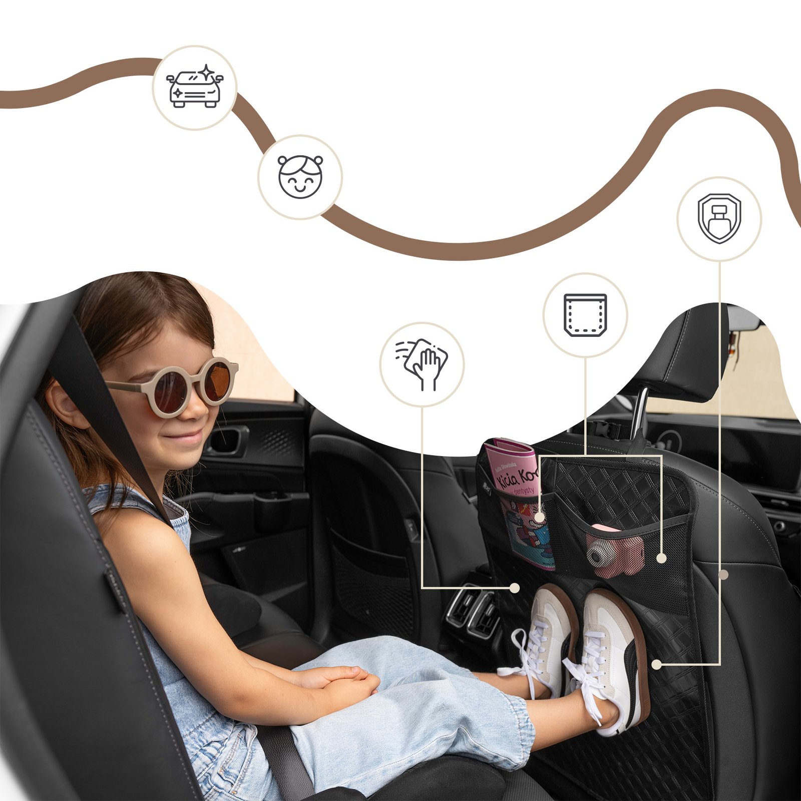 Car seat protector mat - Image 4