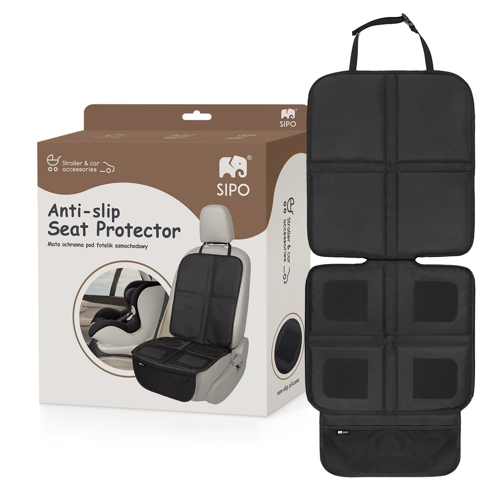Anti-slip protective mat under car seat - Image 2