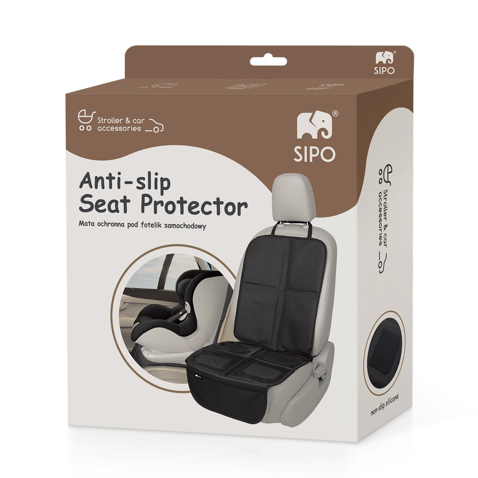 Anti-slip protective mat under car seat - Image 9