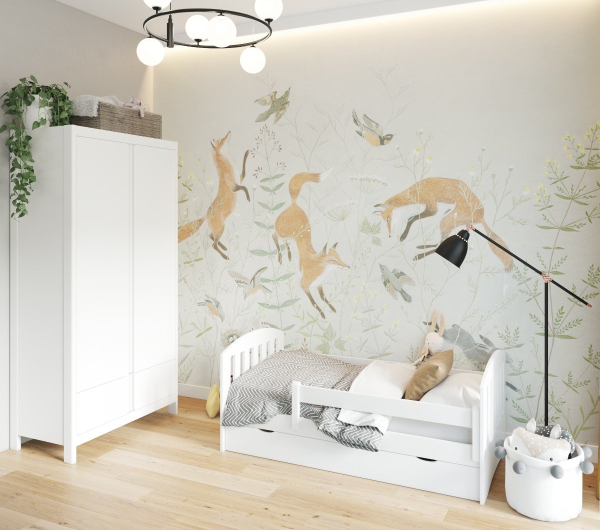 YappyClassic wardrobe, WHITE