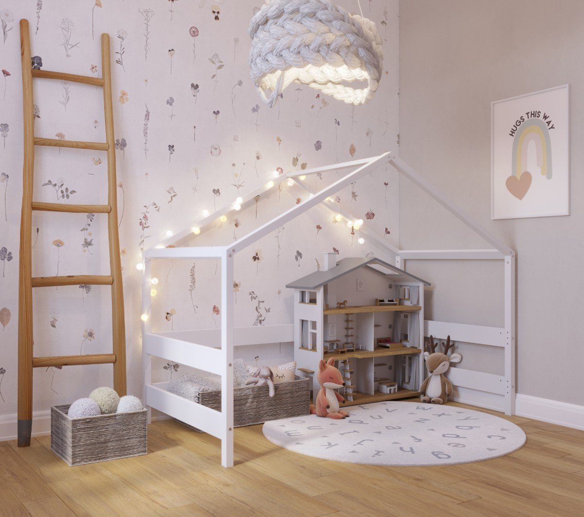 YappyHytte playhouse, WHITE – photo 4