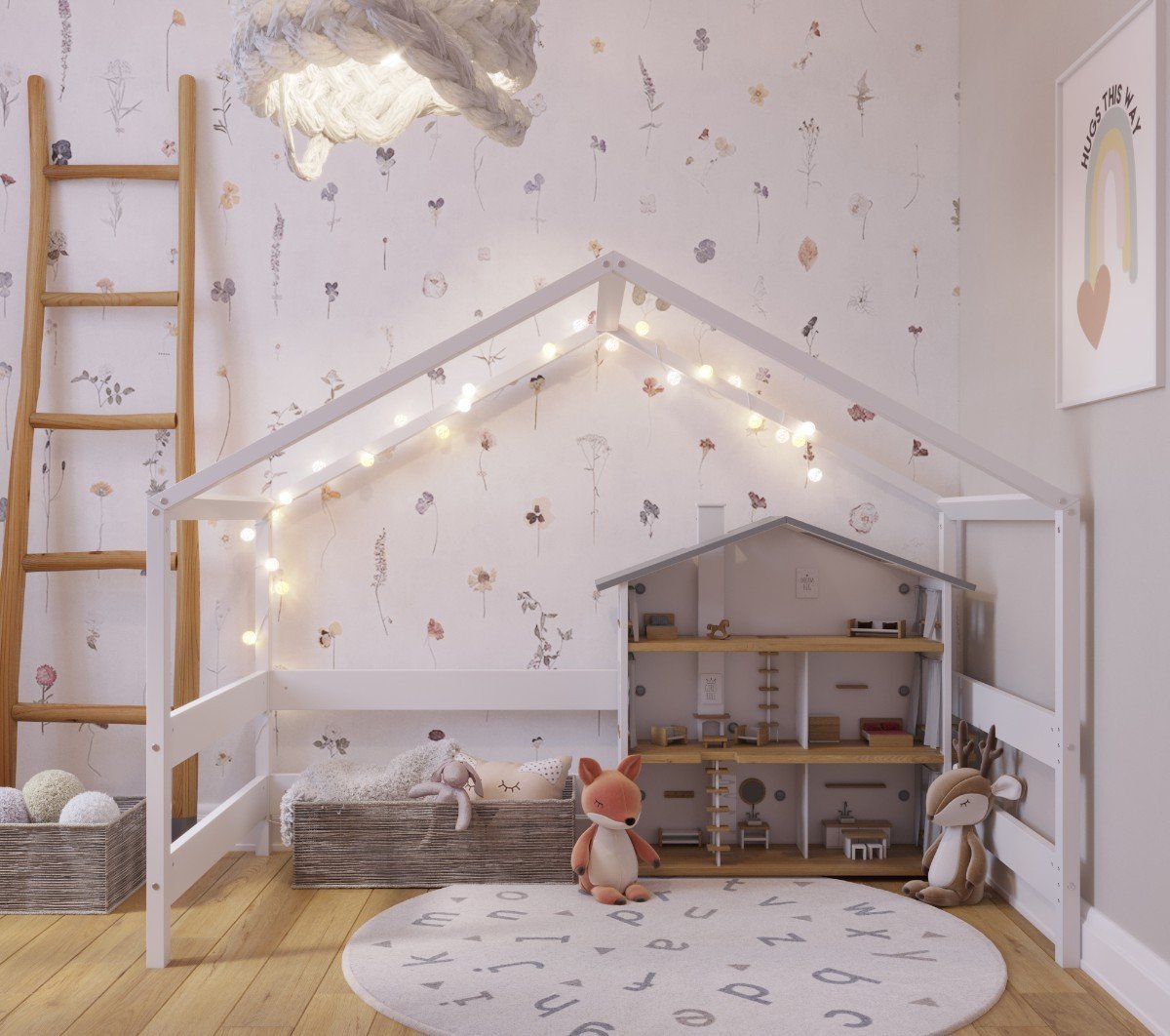 YappyHytte playhouse, WHITE