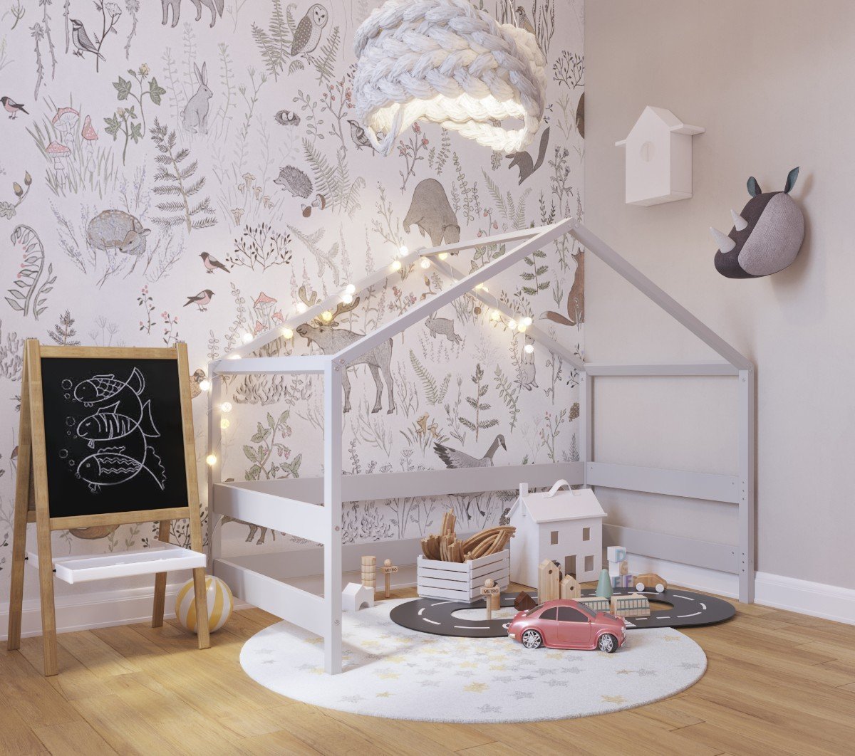 YappyHytte playhouse, LIGHT GREY – photo 4