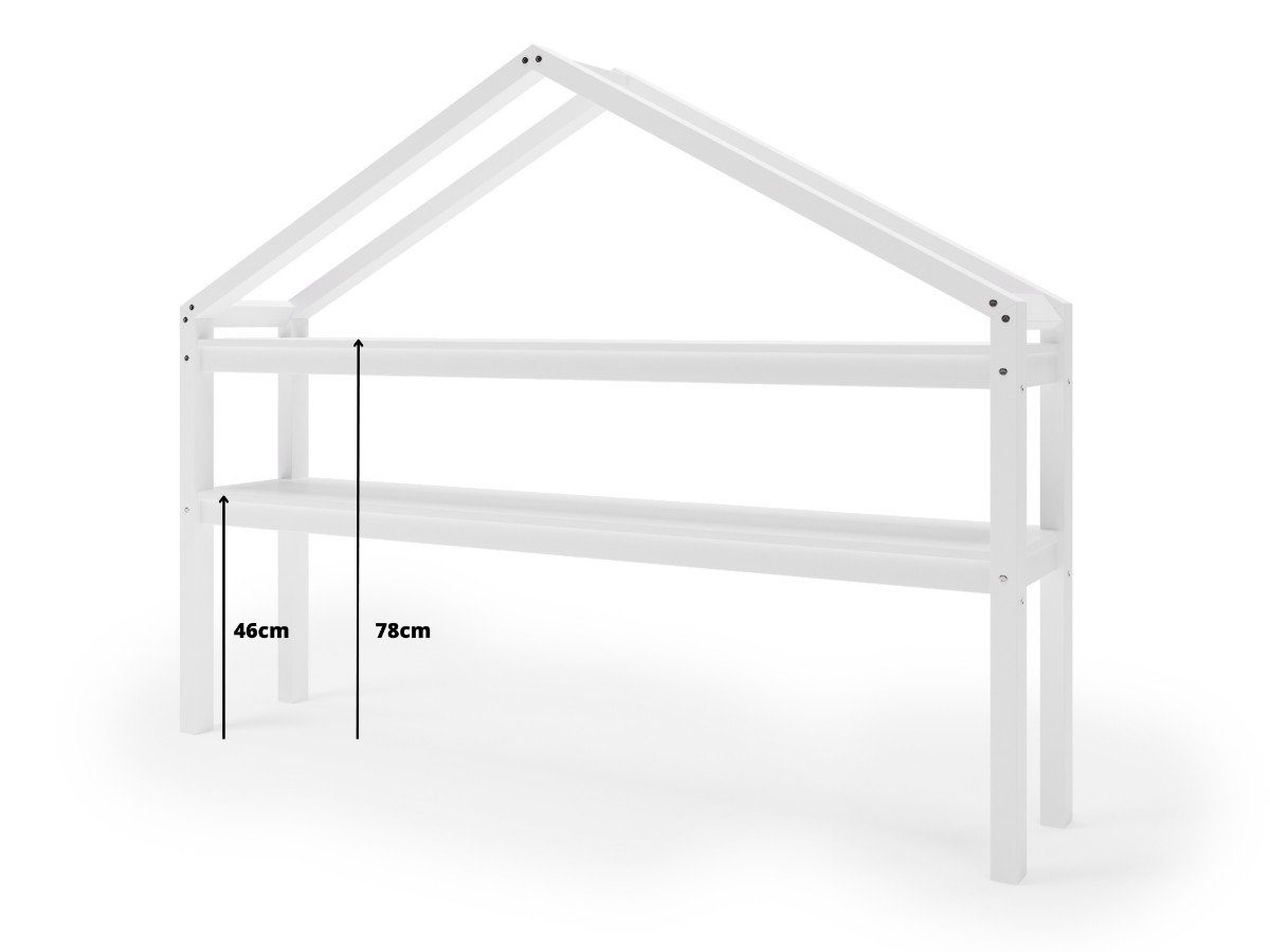 YappyHytte shelf, WHITE – photo 3