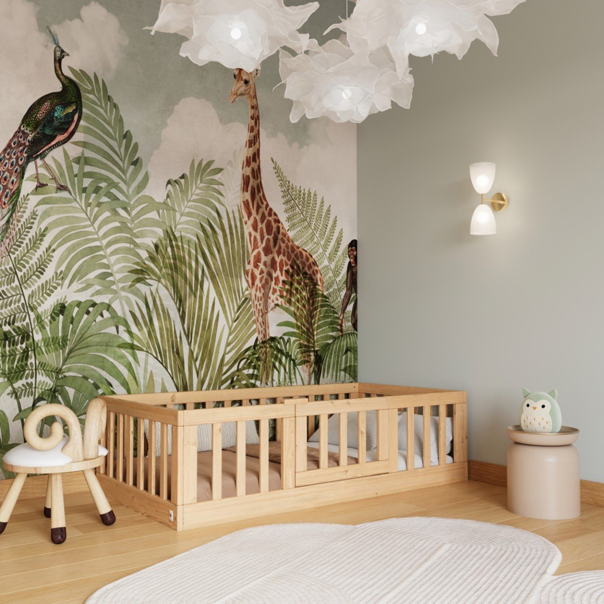 YappyCasa toddler floor bed, NATURAL