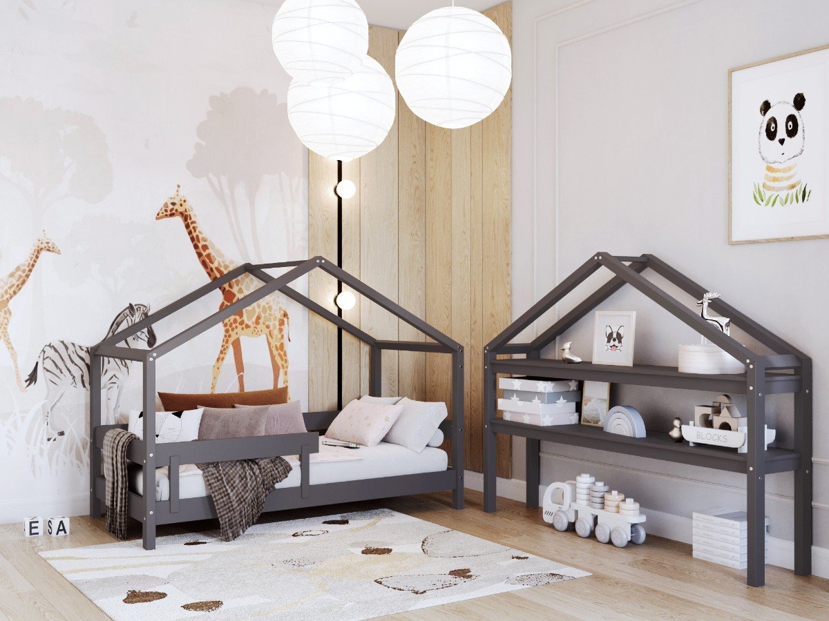 YappyHytte house bed, ANTHRACITE – photo 2