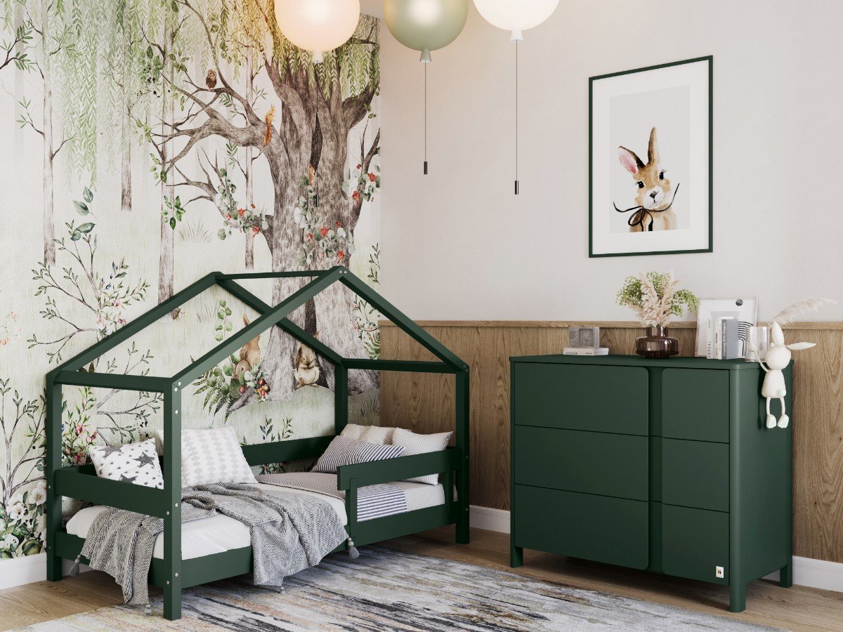 YappyHytte house bed, GREEN Limited