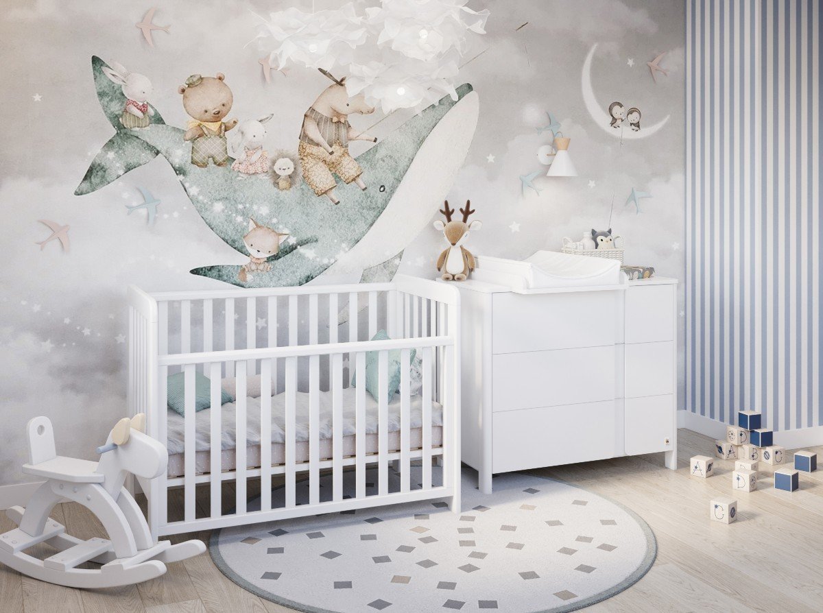 WHITE YappyLull baby cot and YappyClassic dresser – photo 4