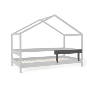 Accessory YappyHytte additional barrier 80cm, ANTHRACITE