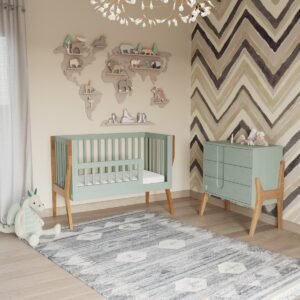 YappyIcon multipurpose rail, SAGE GREEN