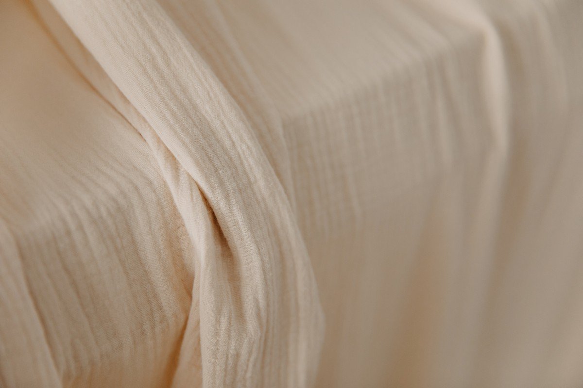 YappyMuslin Beige curtains – photo 4