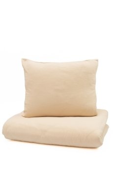 YappyMuslin Beige bedding 150x200 / 50x60 cm