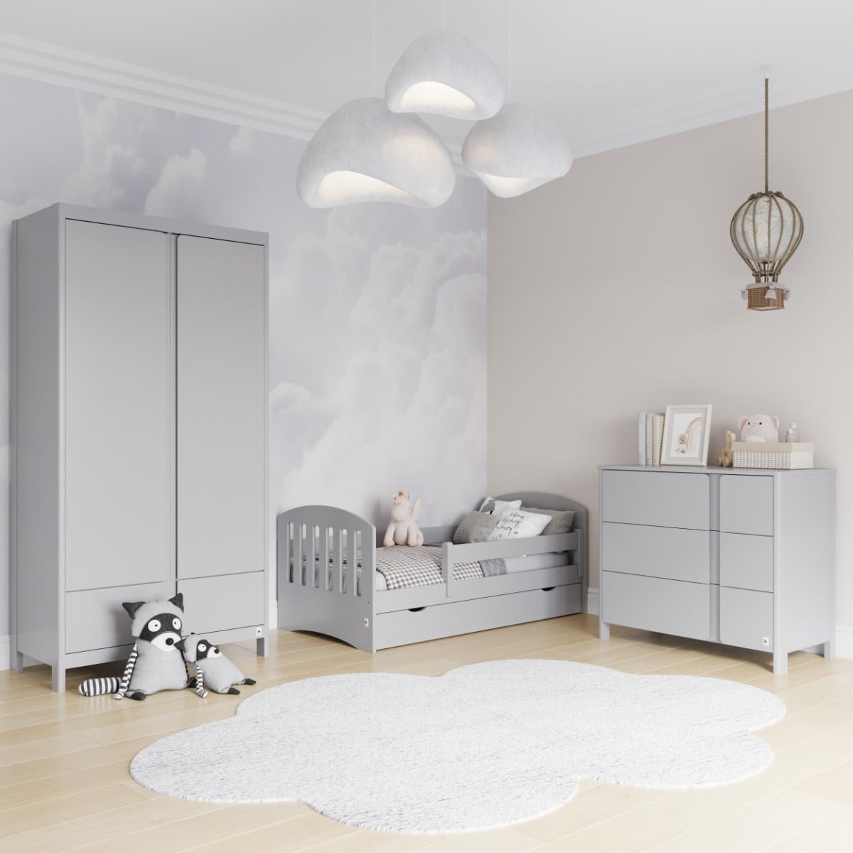 YappyClassic wardrobe, LIGHT GREY Limited – photo 3